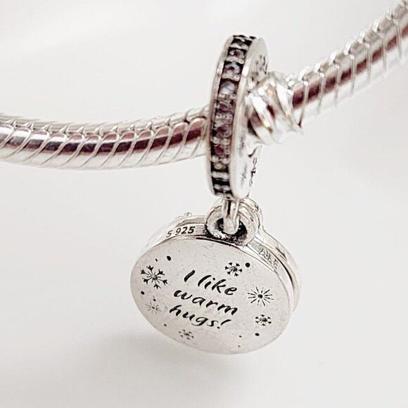 Pandora Disney Frozen Snow Olaf Dangle Charm - Picture 4 of 5